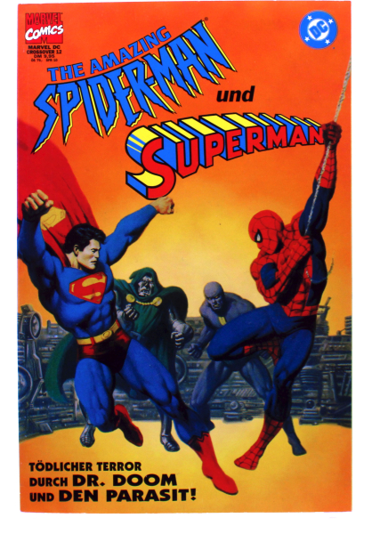 Marvel/DC Crossover Comic # 12 The Amazing Spider-Man und Superman
